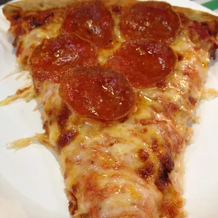 Your basic pepperoni slice