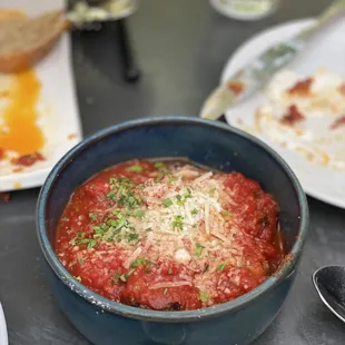 Pork and beef polpettes