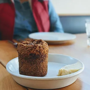 Banana Muffin w/ Butter