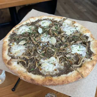 Mushroom Pizza