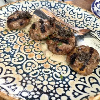 Polpette di Carne, Porcini e Tartufo