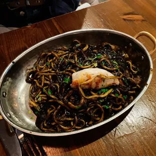 Squid Ink Spaghetti