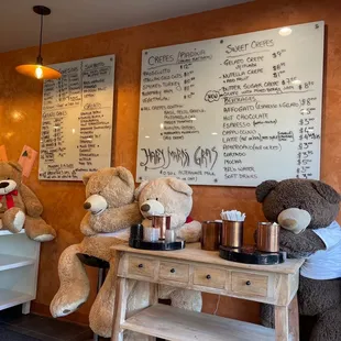 Menu board