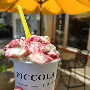 Amarena Cherry gelato