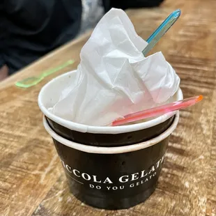 Piccola Gelateria, Magazine St. Outstanding Gelato! Disappeared sooo quickly, I couldn&apos;t get a picture.