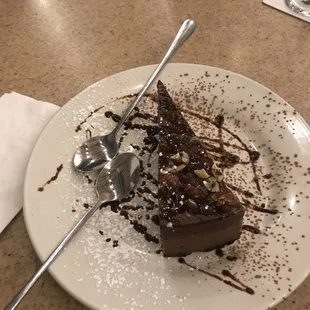 The Nutella Cheesecake was divine!