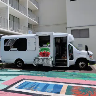 Located in the chained off parking lot of Alohilani Resort on the Kealohilani Avenue side. Walk up the ramp...