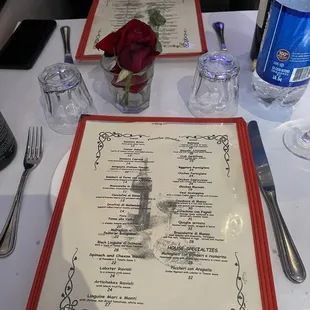 sushi and sashimi, menu