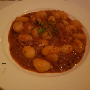 Gnocchi Bolognese