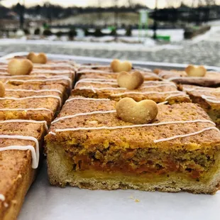 a variety of pastries