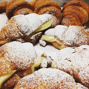 dough desserts, food, donuts