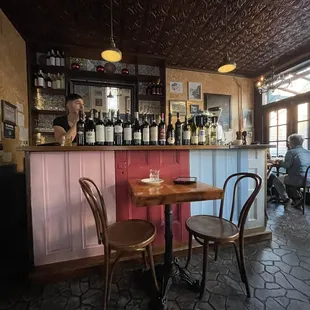 Bar area