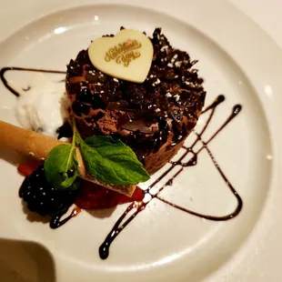 Chocolate mousse cake