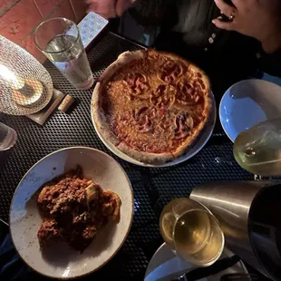 Calabrese Chili Pepper Pizza &amp; Tortelli