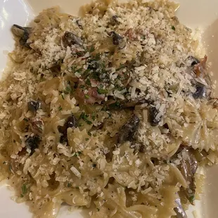 Bow Tie Mushroom Pasta