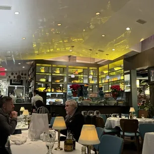 the interior of a restaurant