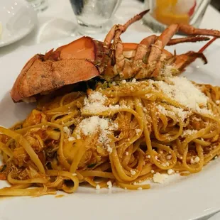 Another look at the Linguine con Aragosta e Granchio