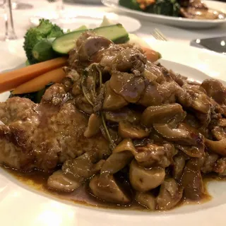 Scaloppine di Vitello con Porcini
