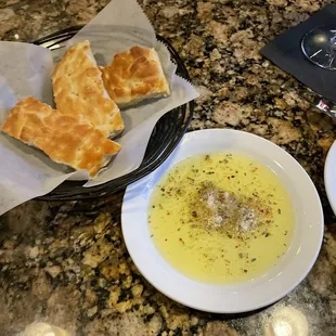 Bread and oil!!