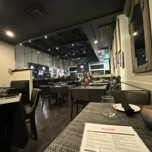 interior, sushi and sashimi