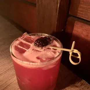 Brambleberry cocktail
