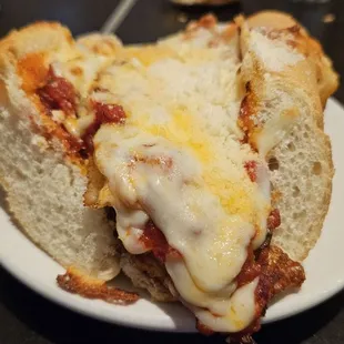 Chicken Parmesan was good