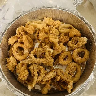 Fried calamari ($15) GBD and nice sized portion