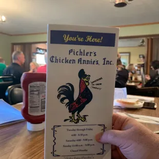 Front Menu