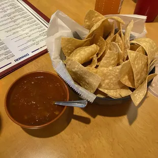 Salsa and Chips