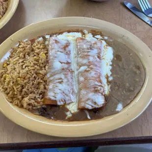 Fajita enchiladas