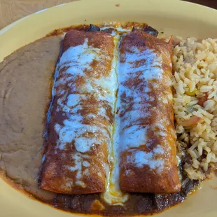 Enchiladas de fajitas