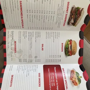 Menu 2021