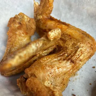 Blackened rub wings