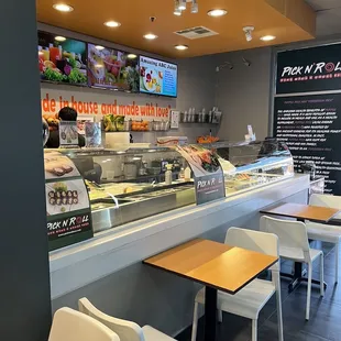  view of a deli counter