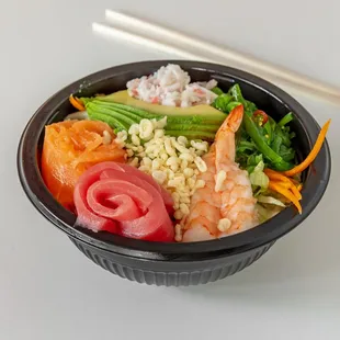 Works Bowl (sashimi Style)