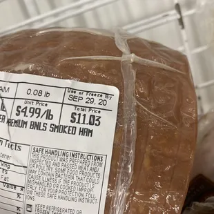 a bag of doughnuts wrapped in plastic