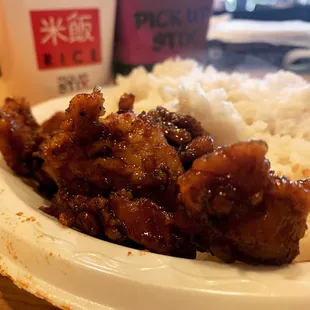 Who says we have cold hearts? Acting out our old parts  House Special Chicken from #pickupstix