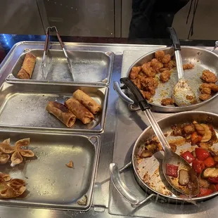 interior, chicken wings and fried chicken