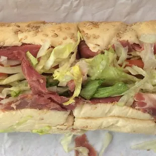 a sub sandwich