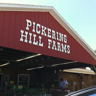 the front of the building