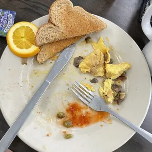 Garden Omelet. Super tasty