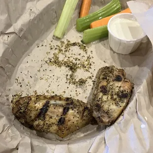 Lemon Pepper Wings. Very tasty. Full of flavor