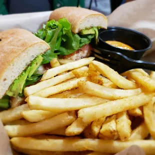 Turkey Bacon Avocado Sandwich