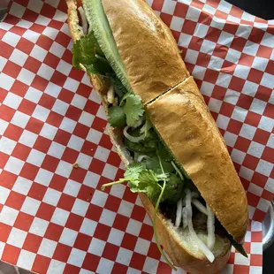 Lemongrass Beef Banh Mi