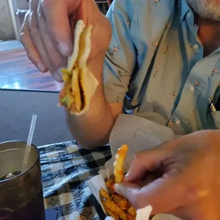 Look at the meaty taco! (Insert sarcasm)