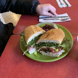 Full sized sandwich