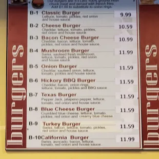 Burger menu 2