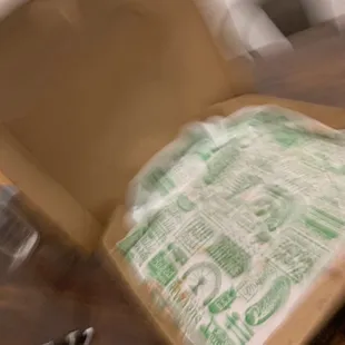 Pizza box