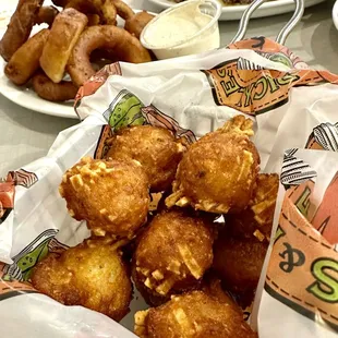Cheddar tots