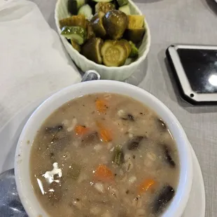 Mushroom Barley soup
